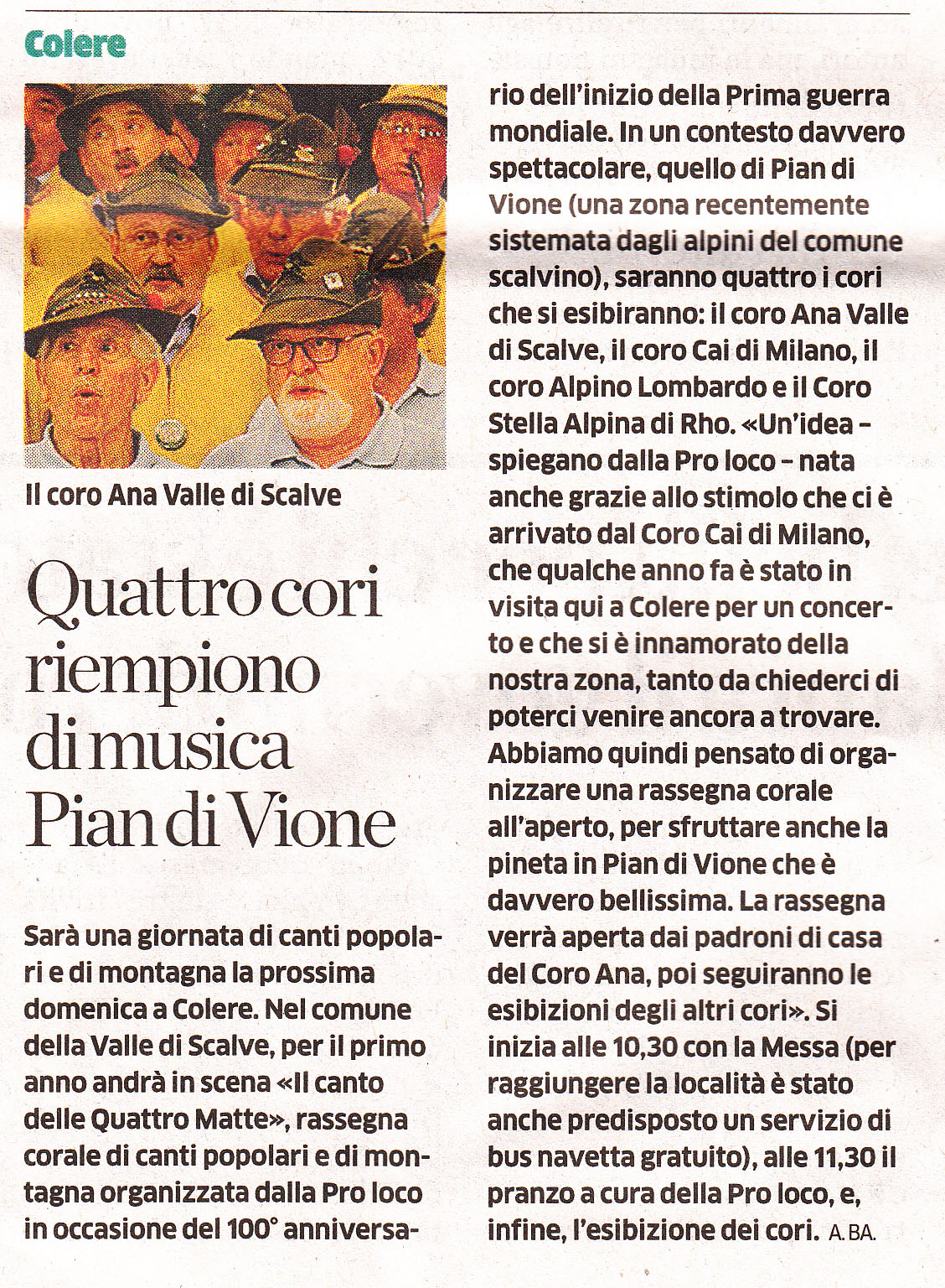 articolo eco di bergammo 8 luglio 15